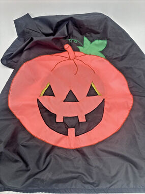 Vintage Halloween Pumpkin Outdoor Flag 39x28